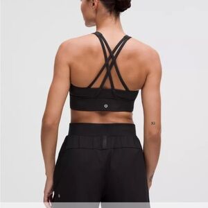 Lululemon energy high neck ribbed bra